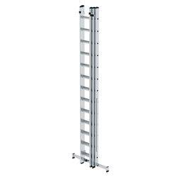 MUNK Günzburger Steigtechnik Guenzburger Steigtechnik 11144 Aluminium Multifunktionsleiter inkl. Traverse Arbeitshöhe (max.): 10.6 m Silber 36 kg