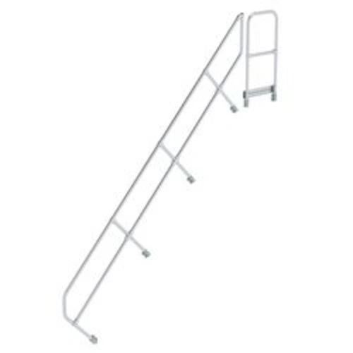 Treppe mit Plattform 45° zweiter Handlauf für 13 Stufen Neigung 45° Treppe mit Plattform 45° zweiter Handlauf für 13 Stufen Neigung 45°
