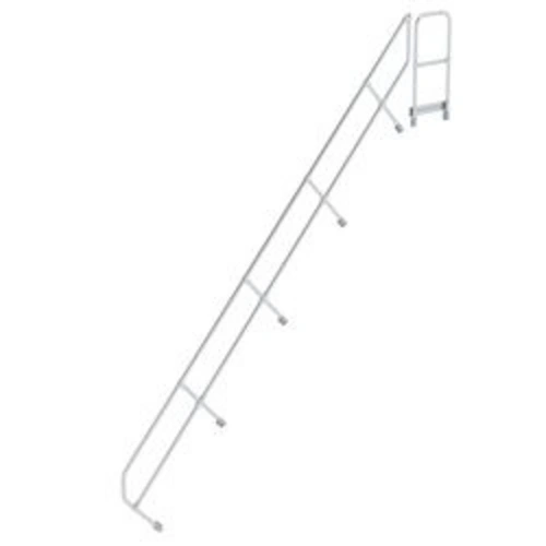 Treppe mit Plattform 45° zweiter Handlauf für 18 Stufen Neigung 45° Treppe mit Plattform 45° zweiter Handlauf für 18 Stufen Neigung 45°