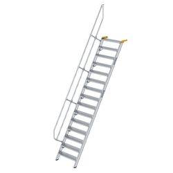 Aluminium-Treppe 60° 15Stufen<br>300235