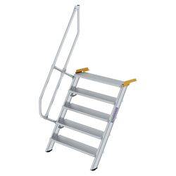 Aluminium-Treppe 60° 5Stufen