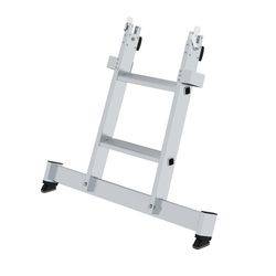 Stufen-Glasreinigerleiter Unterteil mit nivello®-Traverse 2 Stufen