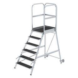 Munk Podesttreppe einseitig begehbar mit Rollen & Griffen Ko 452351-YY