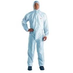 3M 4532+ Schutzanzug blau, Gr. L Typ 5/6, SSMMS, Öl-, Alkohol- und