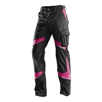 KÜBLER ACTIVIQ Damenhose, schwarz/pink, 42 KÜBLER ACTIVIQ Damenhose, schwarz/pink, 42