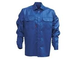 Kansas-Legacy-Hemd-Königsblau Gr. M Mischgewebe 180g/m² (38/39)