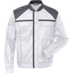 Fristads Arbeitsjacke 129481-965 Gr. 4XL weiß/grau, 65% Poly/35% BW ca. 260 g/m²