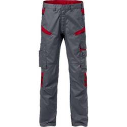 Fristads Bundhose 129484-866 Gr. C44 grau/rot, 65% Poly/35% BW ca. 260 g/m²