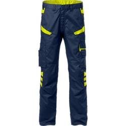 Fristads Bundhose 129484-556 Gr. D120 marine/gelb, 65% Poly/35% BW ca. 260 g/m²