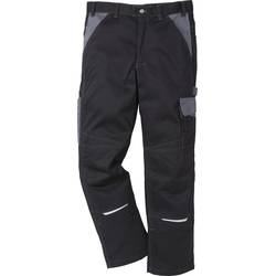 Kansas Icon Bundhose Gr. C148 100805-996, Schwarz/Grau, 295 g/m² 65%Poly/35%BW