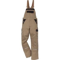 Latzhose Icon 100806-299 Gr. C42 Khaki/Schwarz, 295 g/m² 65%Poly/35%BW