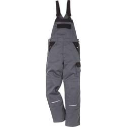 Latzhose Icon 100806-896 Gr. C66 Grau/Schwarz, 295 g/m², 65%Poly/35%BW