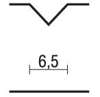 Proxxon Micromot 29 032 Nutfräser Produktabmessung, Ø 6.5mm Schaftdurchmesser 3mm