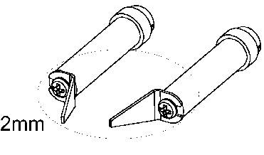 Star Tec Entlötspitze Spitzen-Größe 2 mm Inhalt 2 St.