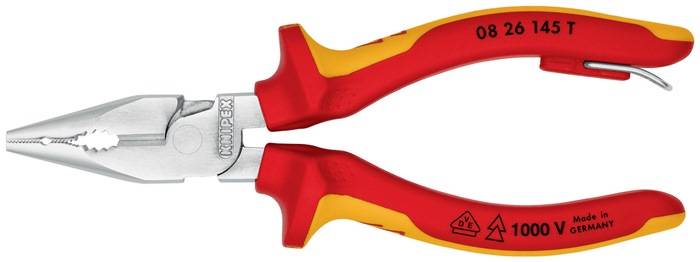 Knipex 08 26 145 T Elektronik- u. Feinmechanik Kombizange 145 mm