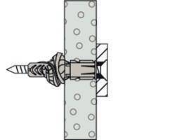 Fischer 77869 UX 8 x 50 Universaldübel 50mm 8mm 100St.