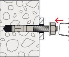 Fischer 40855 FBN II 10/50 Bolzenanker 126mm 10mm 20St.