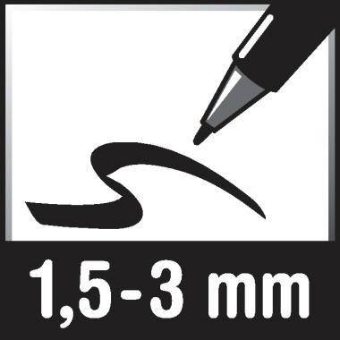 Edding edding 21 permanent marker EcoLine 4-21003 Permanentmarker Blau wasserfest: Ja