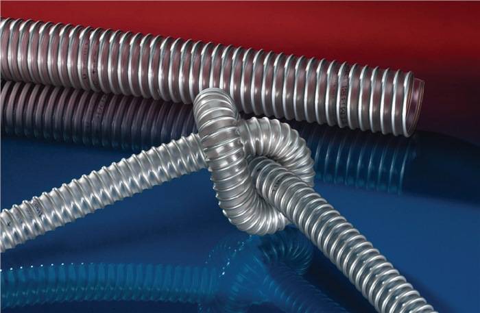 Absaug- u.Förderschl.TIMBERDUC® PUR 533 AS ID 90mm AD 99mm 4,5mm L.15m Rl.NORRES