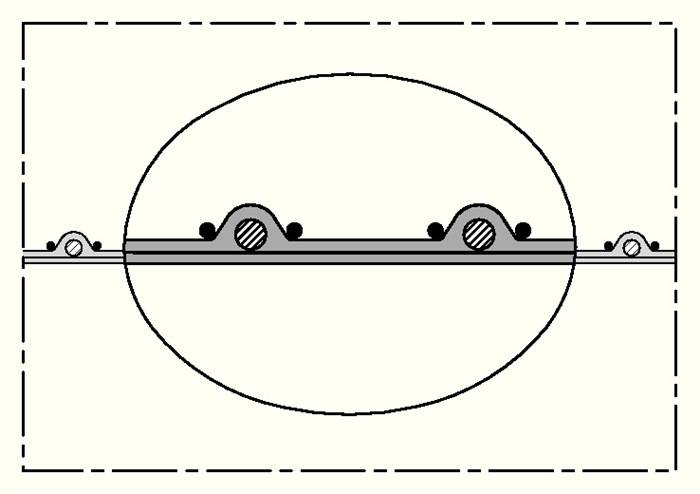 Absaug- u.Gebläseschlauch SIL 391 TWO ID 38mm AD 43mm 2,5mm L.4m Rl.NORRES