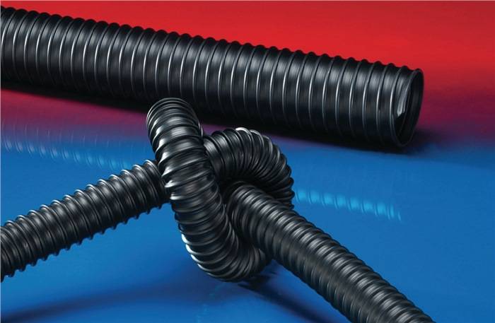 Absaug- u.Gebläseschlauch AIRDUC® PUR 351 HT ID70mm AD79mm 4,5mm L.10m Rl.NORRES