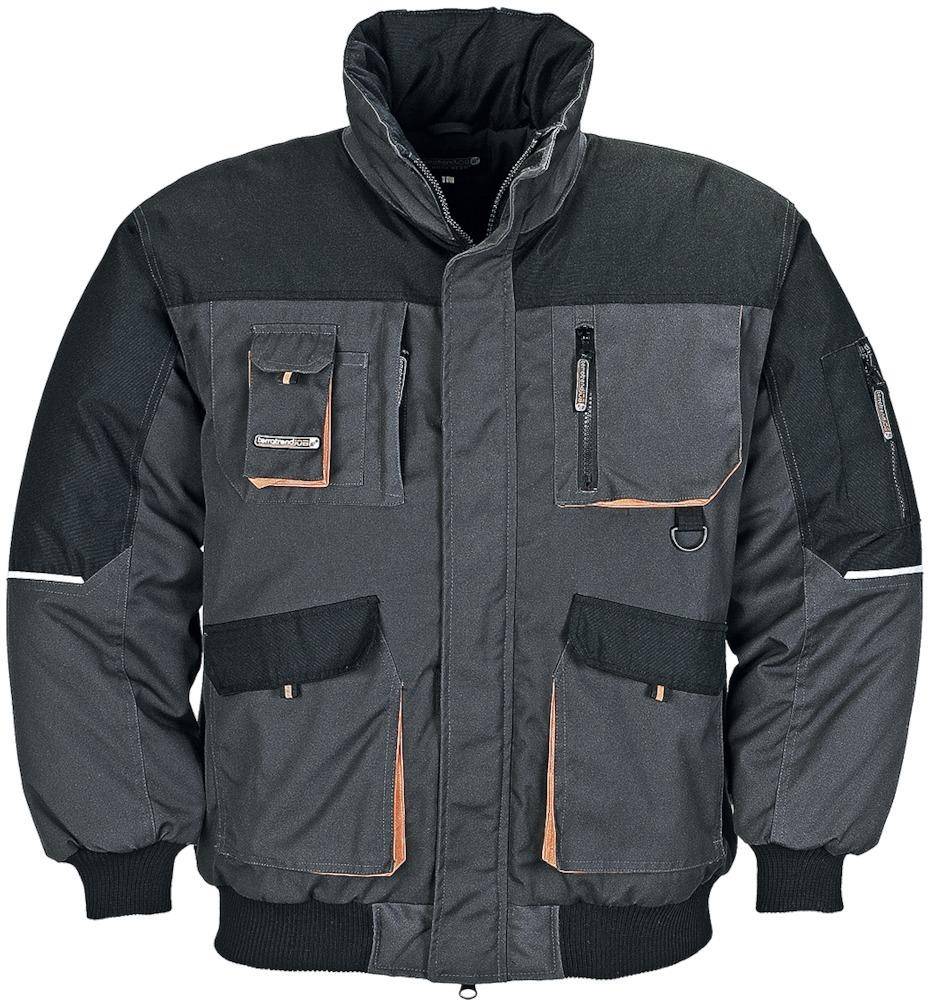 Pilotenjacke 4629, Gr. M, dunkelgrau