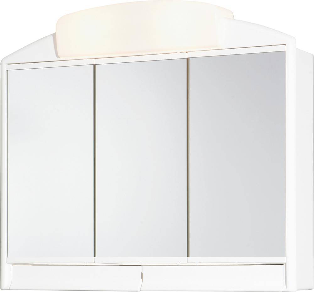 Spiegelschrank Rano LED weiß 59 x 51 x 16(14) cm