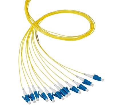 EFB Elektronik Faserpigtail LC 9/125µ OS2, gelb, 2m - Gelb