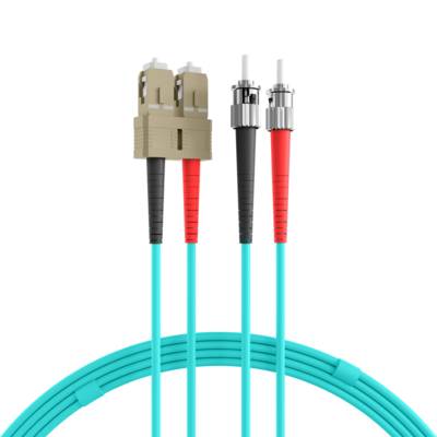 EFB Elektronik O7353.5 Glasfaser LWL Anschlusskabel [1x SC-Stecker - 1x ST-Stecker] 50/125 µ Multimode OM3 5.00 m