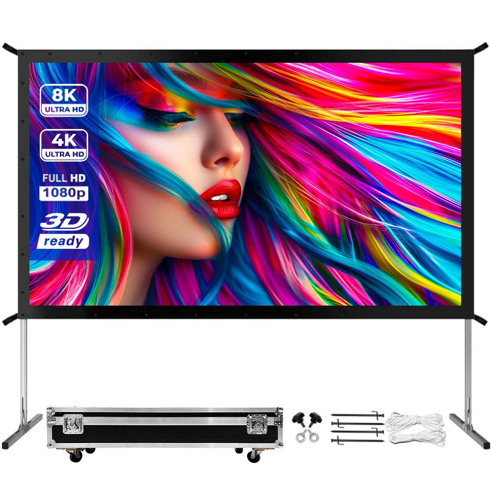 ESMART Professional MIMOBI Faltrahmen-Beamer-Leinwand 443 x 249 cm (200") 16:9