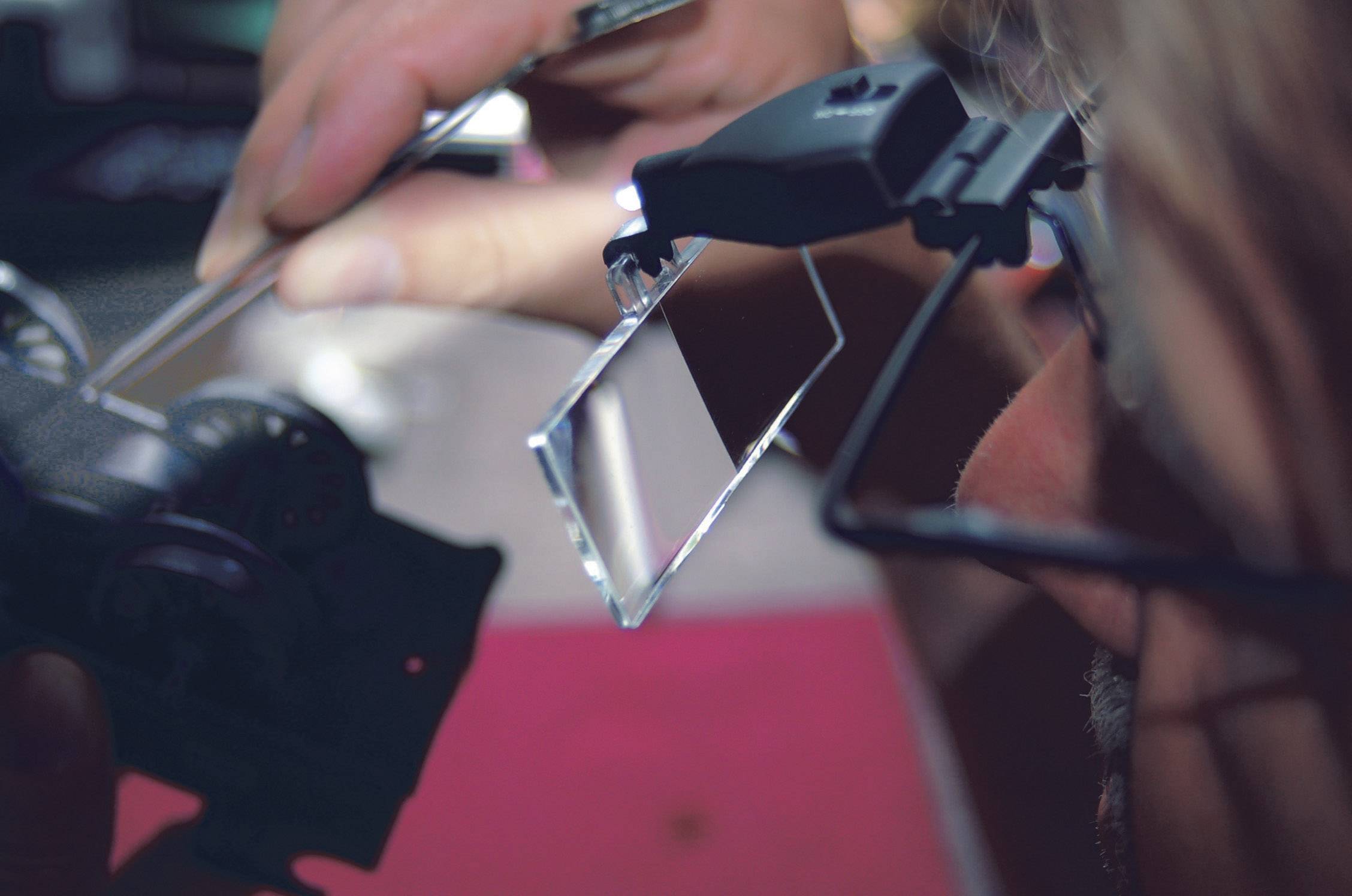 RONA 450515-1.5 Lupenbrille mit LED-Beleuchtung Vergrößerungsfaktor: 1.5 x, 2.5 x, 3.5 x