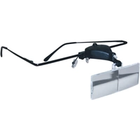 RONA 450515-1.5 Lupenbrille mit LED-Beleuchtung Vergrößerungsfaktor: 1.5 x, 2.5 x, 3.5 x RONA 450515-1.5 Lupenbrille mit LED-Beleuchtung Vergrößerungsfaktor: 1.5 x, 2.5 x, 3.5 x