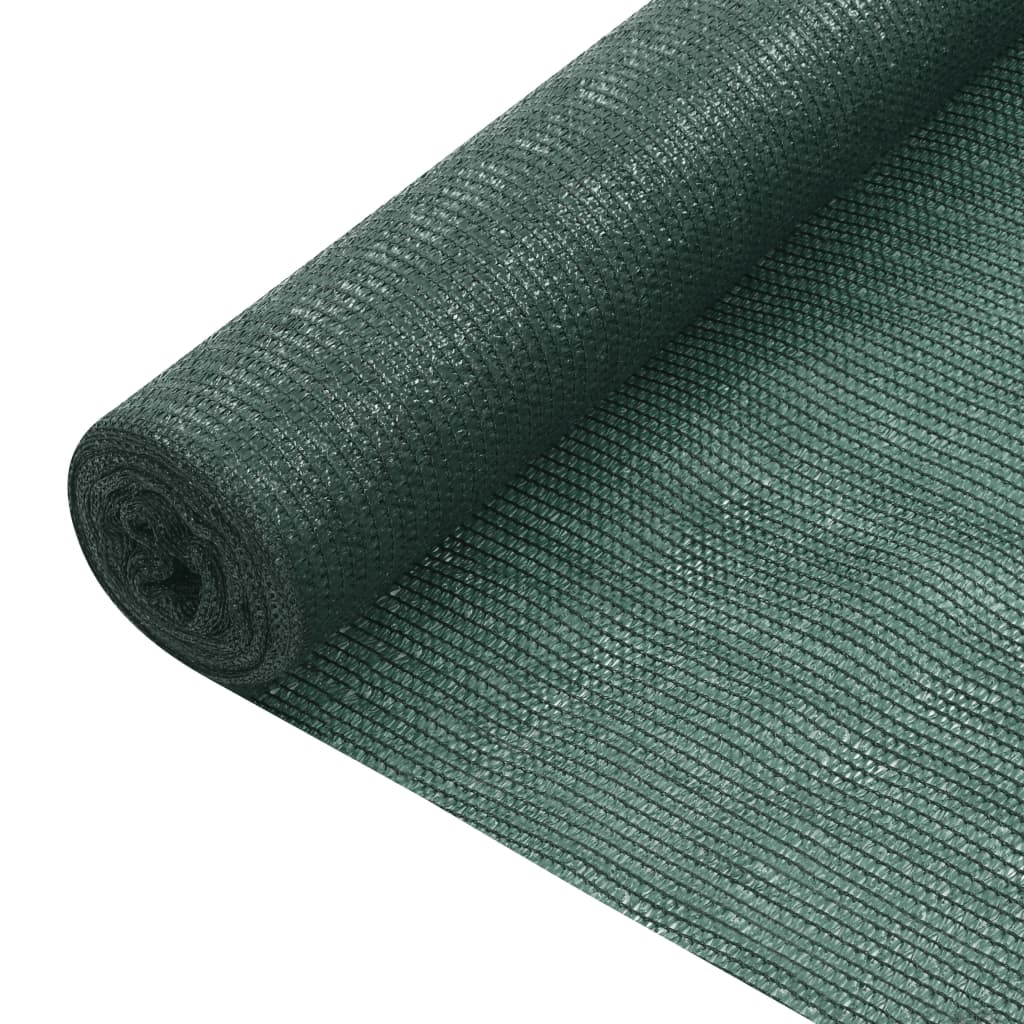 vidaXL Zaunblende Grün 1,5x25 m HDPE 75 g/m²