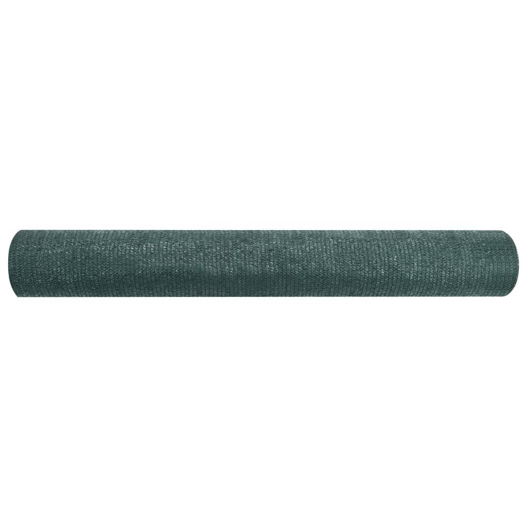 vidaXL Zaunblende Grün 1,5x25 m HDPE 75 g/m²