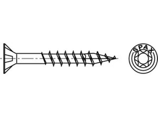 SPAX SeKo T-STAR+ 6,0x 70/41 A2 KP
