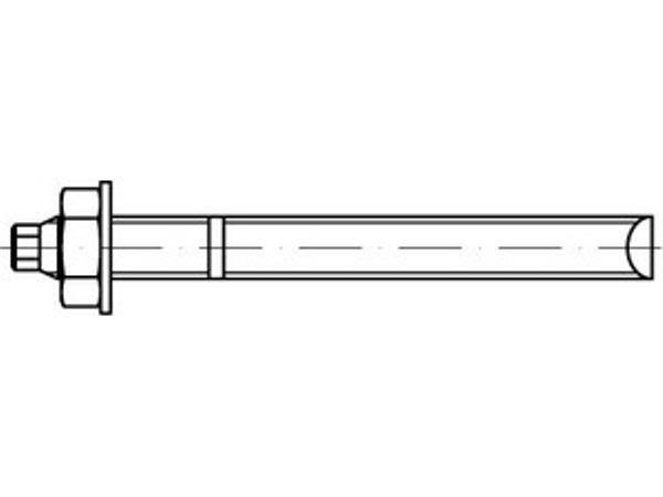 UPAT Ankerstange ASTA M10x130 A4