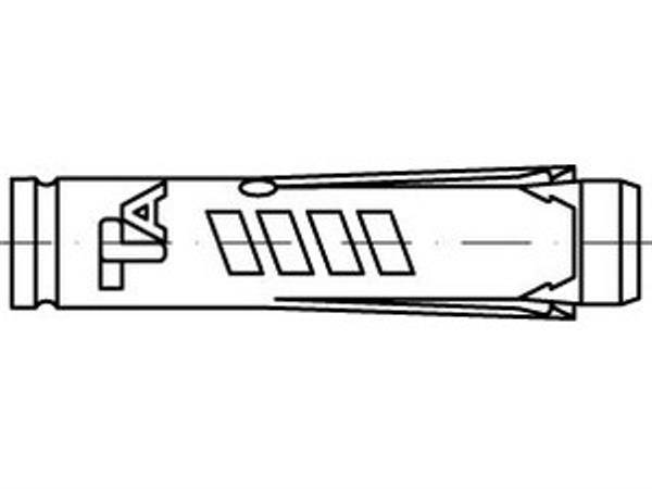 501R88683 M10 GAL VZ,Fischer-Schwerlastdübel aus Stahl, TA-M