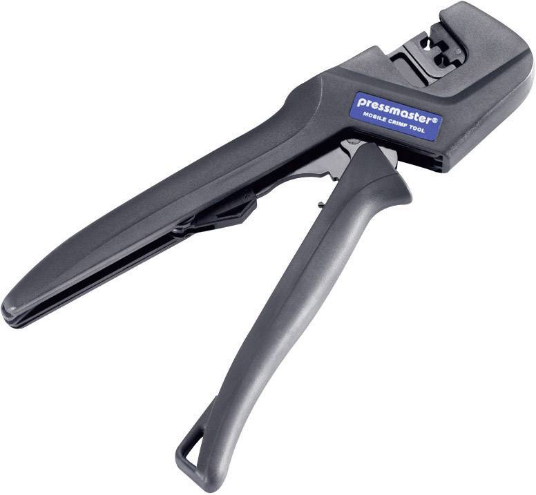 Pressmaster Crimpzangen-Set 4teilig Isolierte Kabelschuhe, Unisolierte Kabelschuhe 0.1 bis 6mm²