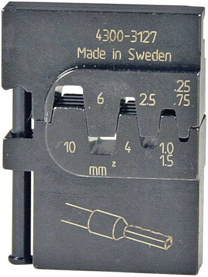 Pressmaster 4300-3127 4300-3127 Crimpeinsatz Aderendhülsen 0.25 bis 10mm² Passend für Marke Pressmaster MCT