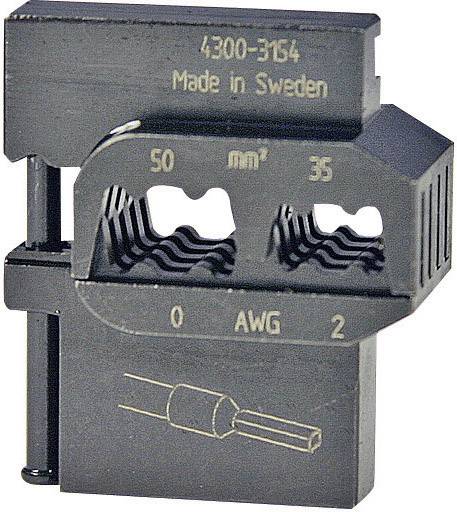 Pressmaster 4300-3154 4300-3154 Crimpeinsatz Aderendhülsen 35 bis 50mm² Passend für Marke (Zangen) Pressmaster MCT