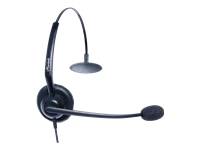 Auerswald COMfortel H-200 On Ear Headset kabelgebunden Mono Schwarz Noise Cancelling Telefon