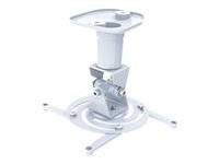 TECHly ICA-PM-100WH Beamer-Deckenhalterung Neigbar, Drehbar Boden-/Deckenabstand (max.): 218 mm Weiß