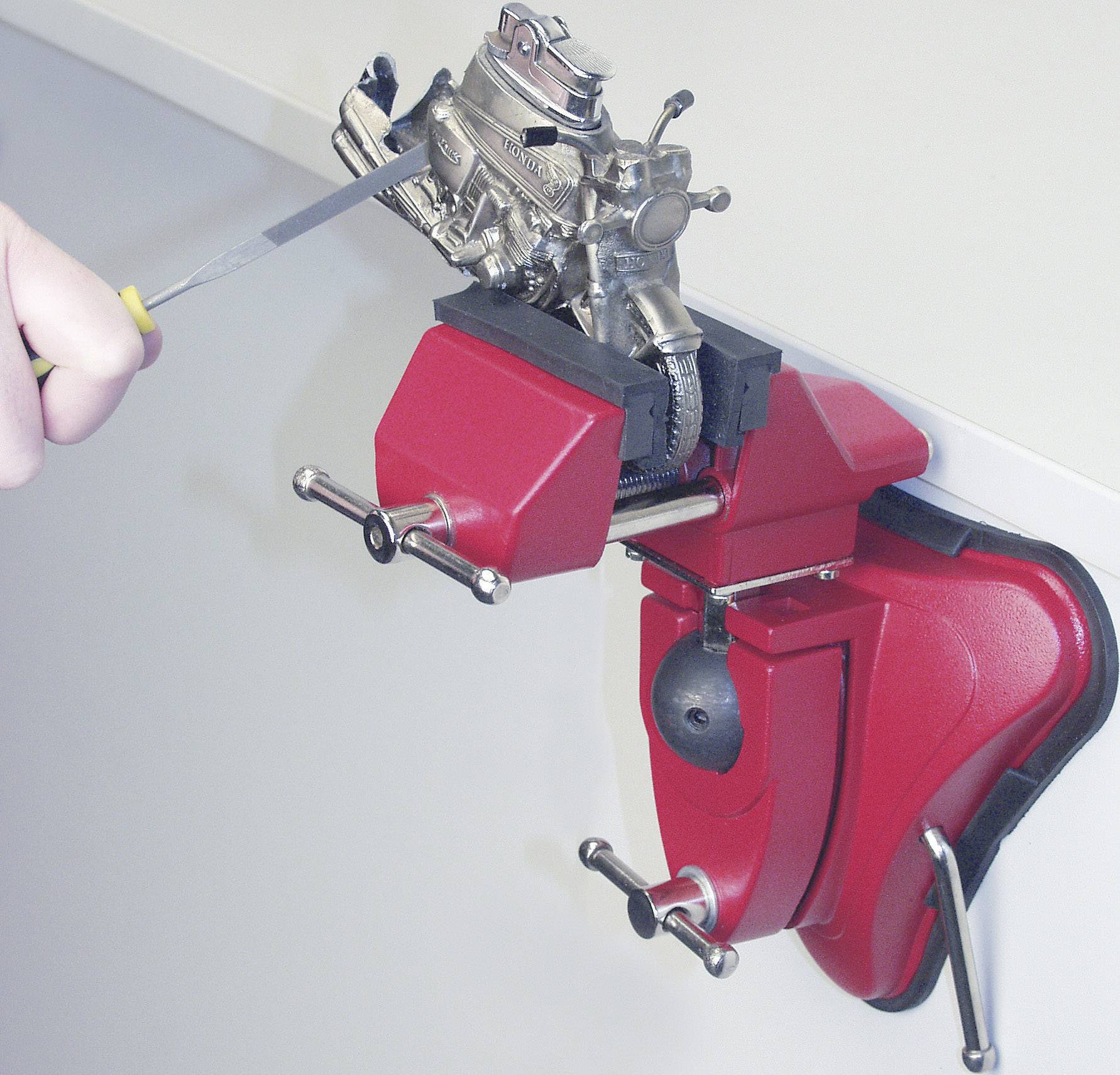 Brüder Mannesmann 73020 Schraubstock M73020 Backenbreite: 70 mm Spann-Weite (max.): 60 mm