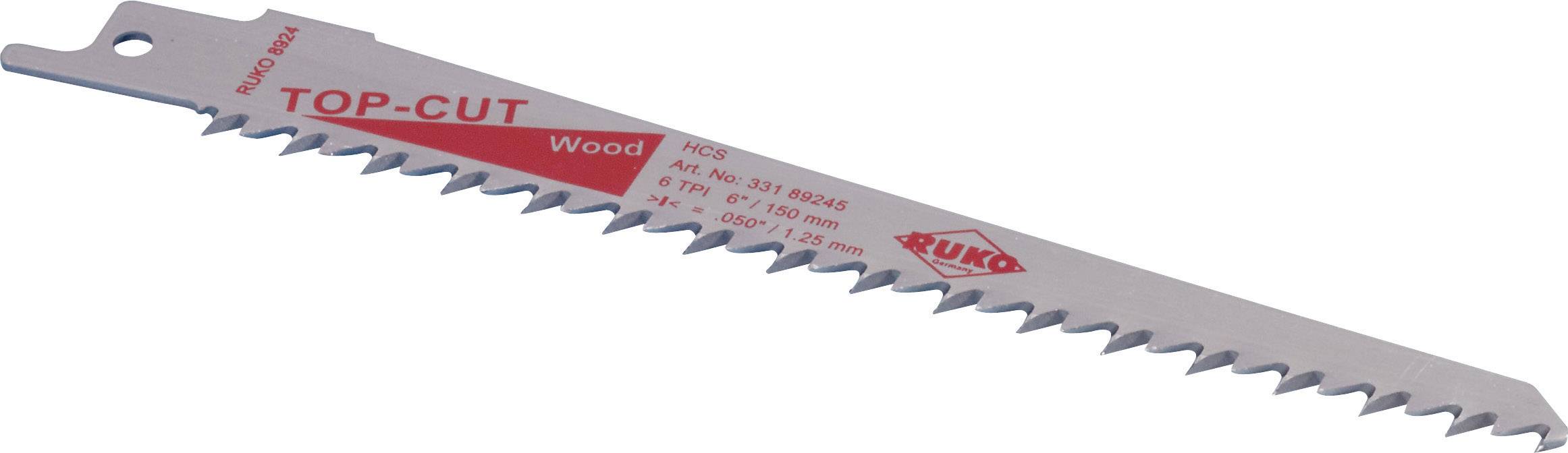 RUKO 33189245 5er-Sets Säbelsägeblätter Sägeblatt-Länge 150mm 5St.