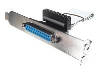 Digitus Parallel Anschlusskabel [1x D-SUB-Buchse 25pol. - 1x Buchsenleiste 26pol.] 0.25 m Beige