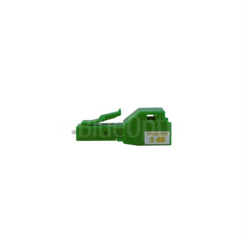 BLUEOPTICS - LWL Dämpfungsglied Singlemode LC/APC Simplex 7dB