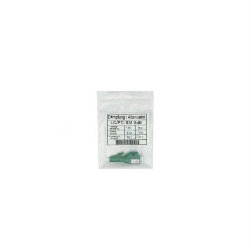 BLUEOPTICS - LWL Dämpfungsglied Singlemode LC/APC Simplex 7dB