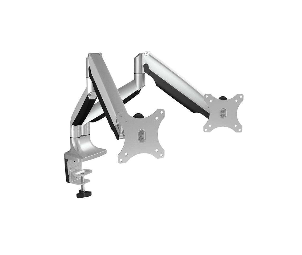 IB-MS504-T, Monitorständer mit Tischhalterung für zwei Monitore bis zu 32’’ (81 cm)