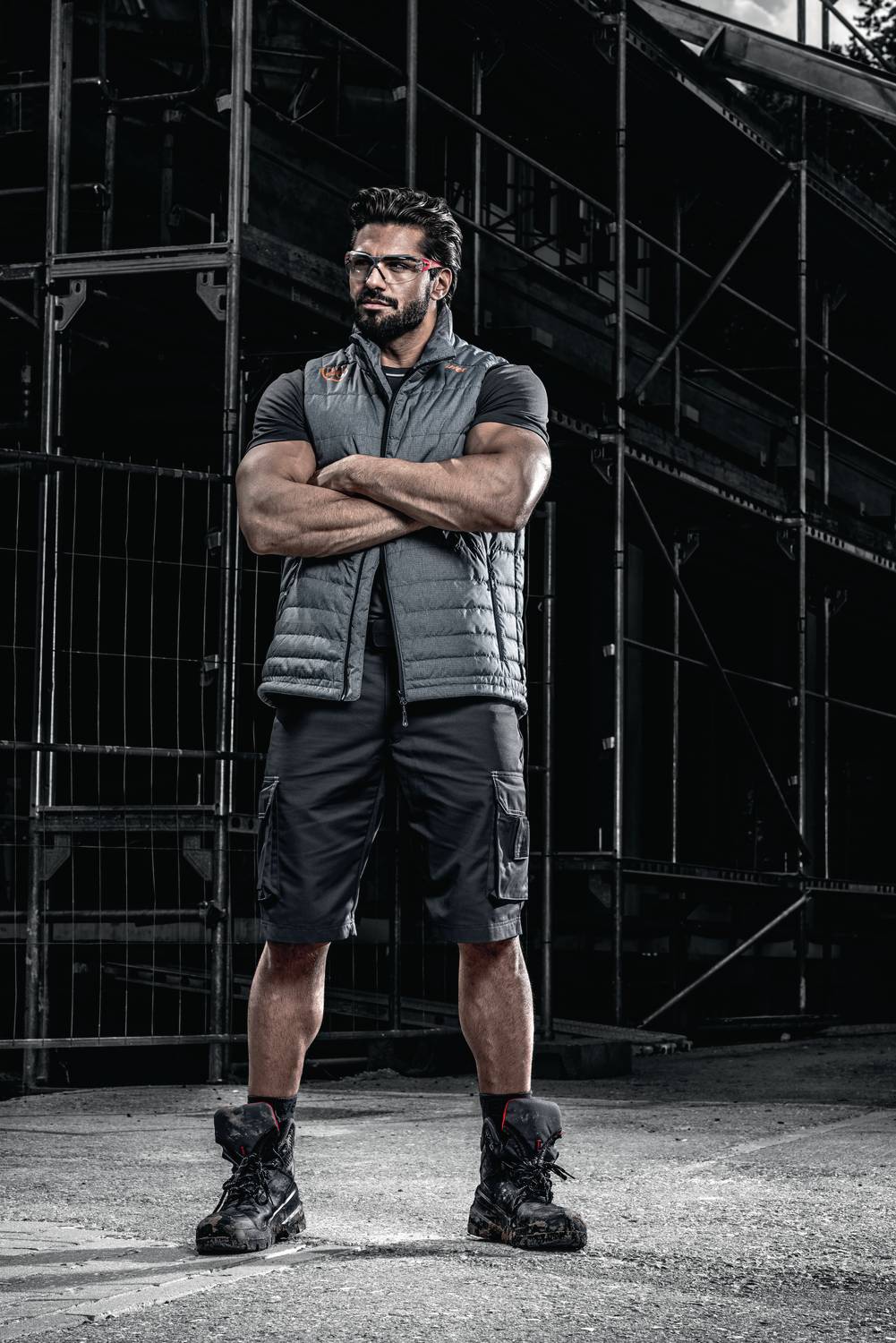 uvex skyguard NT 9175260 Schutzbrille Blau, Grau