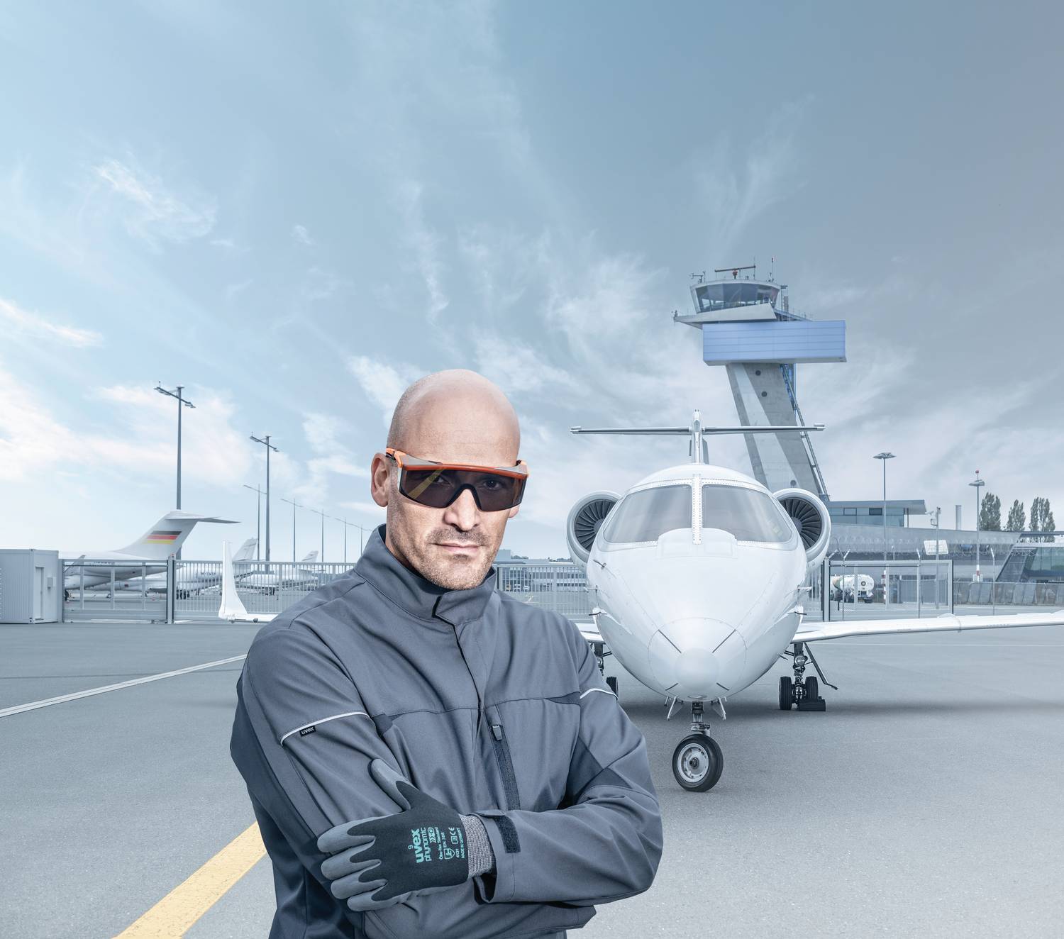 uvex Vollsichtbrille ultravision 9301.714, CA-Scheibe, farblos, beschlagfrei, 110g